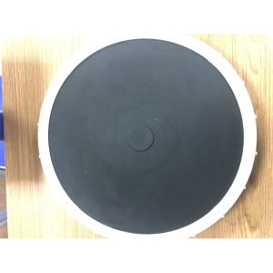 Black Nano Bubble Diffuser , Membrane Disc Diffuser For Fish Aquaculture Water