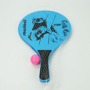 Plastic Handle Wooden Rackets Beach Customized Polyester Tennis Padel Racket