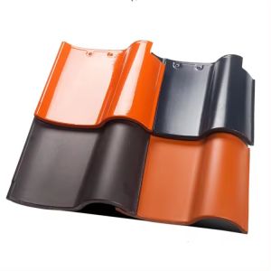 Lightweight Spanish Roof Tile Waterproof Building Material S Type