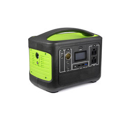 Rechargeable Portable Power Stations 600W LiFePO4 Type C With Light