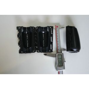 Black IP 67 TPR Gel Seal Fiber Optic Closure Easy Cramp Operater