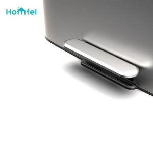 Rectangular Foot Operated Trash Can With Inner Bucket , Home Kitchen Step Trash