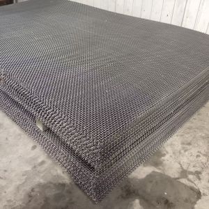 Wholesale 4 Gauge 60X70&quot; 65mn Steel Wire Mesh Vibrating Crimped Wire Mesh For Mining Screen from china suppliers