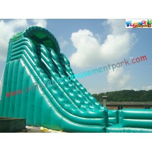 Hot Giant Rent Inflatable Slide / Tarzan Inflatable Zip Line Slide Slip Game For
