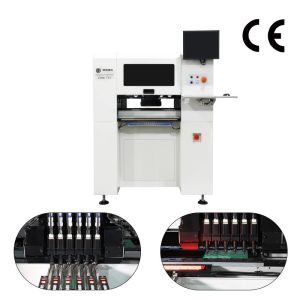 18400CPH Electronic Component Placement Machine with 50 Feeder Stacks Mounting