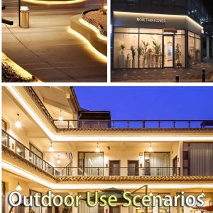 Super Bright LED Three-Color Light-Changing Double-Row Self-Adhesive Living Room