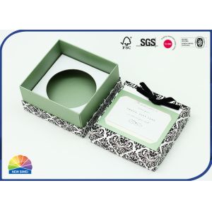 Lid Open Cuboid Cardboard Paper Rigid Shoulder Box Biodegradable