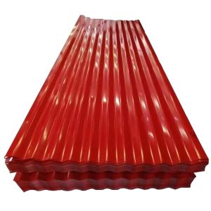 0.35mm Thickness Coloured Roofing Sheets Width 762mm 900mm 914mm