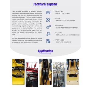 Top Quality EN853 SAE 100 R6 Oil Air Water Hydraulic Hose R6 Textile Rubber Hose