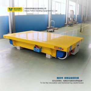 Anti High Temperature Electric Transfer Cart , Industrial Material Handling