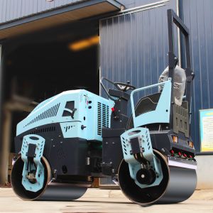 Hydraulic 3 Ton Vibratory Roller Water Cooled Diesel Engine Ride on Road Roller