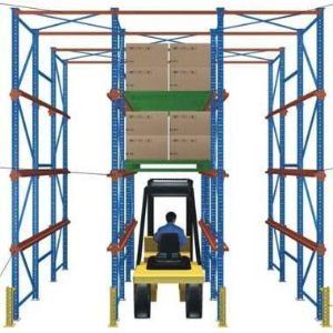 High Density Warehouse Racking Radio Shuttle Racking Remote Controlled