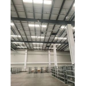 China HVLS Industrial Ceiling Fans for Cattle Farm Cooling and Ventilation on sale