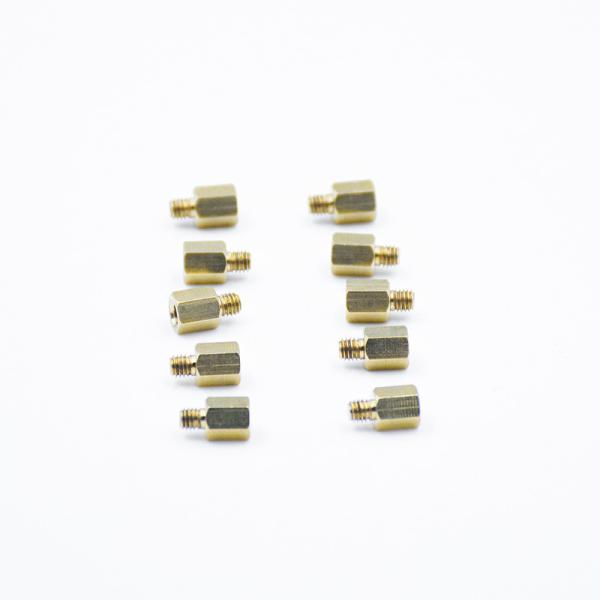 Milling Turning Machining Brass Flat Head Screws CNC Turned Parts