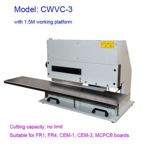 PCB Separator Depaneling 1.2M FR4 / Aluminum Board 0.3-3.5mm Depaneling Capacity