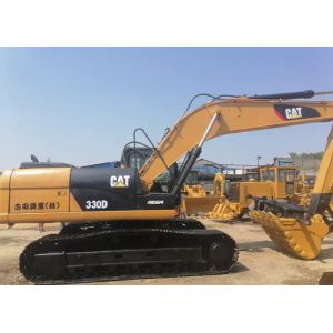 CAT330D Digger Used 30 Ton Excavators 1.5m³ Bucket Capacity Mining Second Hand