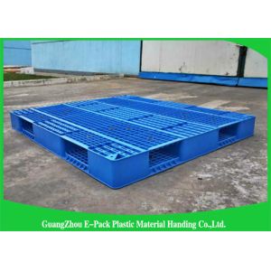 Recyclable Single Mesh Deck Stackable Plastic Pallets 1200*1000mm