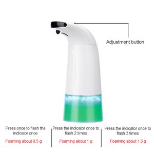 Adjustable Output Volume Rechargeable IPX4 Electric Soap Dispenser
