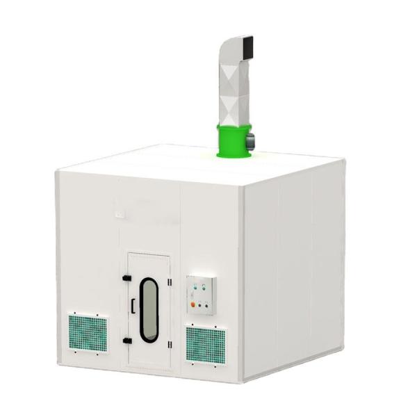 Quality Safe and Clean Paint Mixing Room with Advanced Ventilation for Portable and Versatile for sale