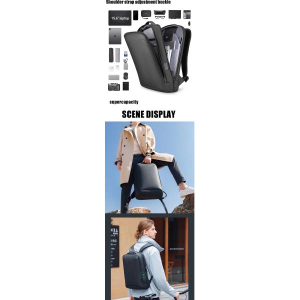 Custom Hard Shell Computer Backpack Men Multifunctional Business Backpack Wholesale