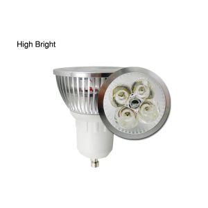 High Bright Colored 4W 250lm IP20 2600 - 3700K GU10 LED Spot Lighting Bulb For