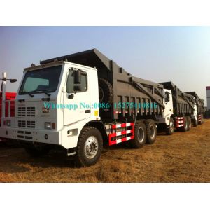 Wholesale SINOTRUK wide body 6X4 371hp HOWO heavy duty 60-70tons mining dump truck for Mine from china suppliers