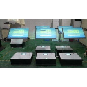 30 Inch Transparent Touch Screen Kiosk Holographic Projector Kiosk