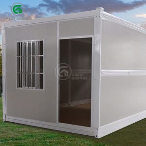 Waterproof Grande Folding Container House Convenience Durability For Constructio