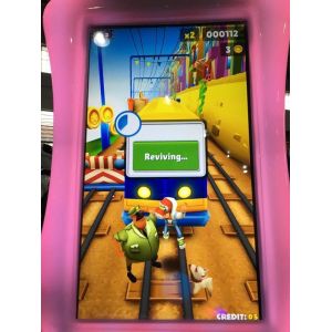 Subway Parkour / Surfer Kids Arcade Machine Redemption Ticket Video Type