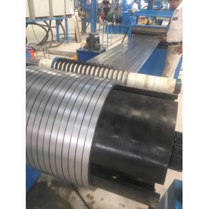 Auto Security Steel Slitting Lines , Coil Slitting Machine With Low Noise