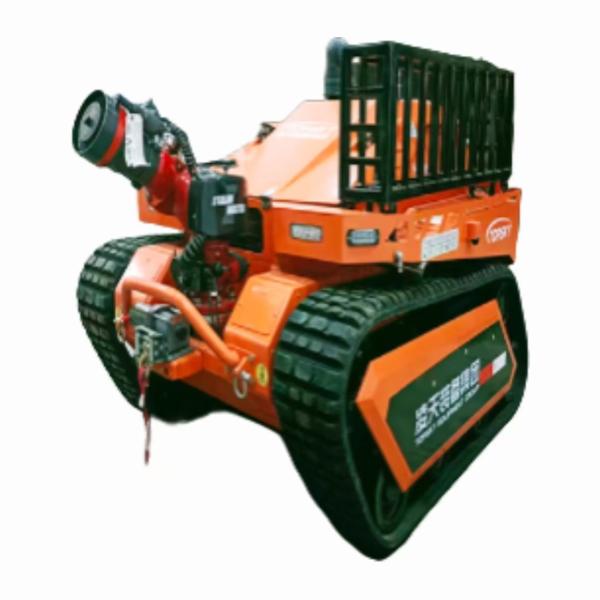 Firefighting Fire-extinguishing Robot 3rd Generation Oil-powered Hydraulic With