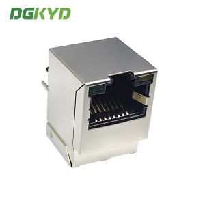 DGKYD511B412AC2A2DPK2068 RJ45 180 Degree Direct Plug Network Interface 10p10c