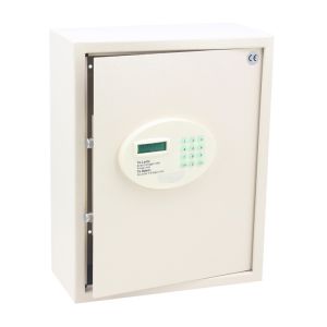 Single Door Wall Storage Safe Box with Mechanical Lock and Keys Appearance of