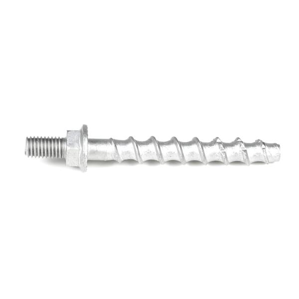 Steel 410 Hex Flange Masonry Screw Anchor Bolt for Concrete Customizable and Versatile