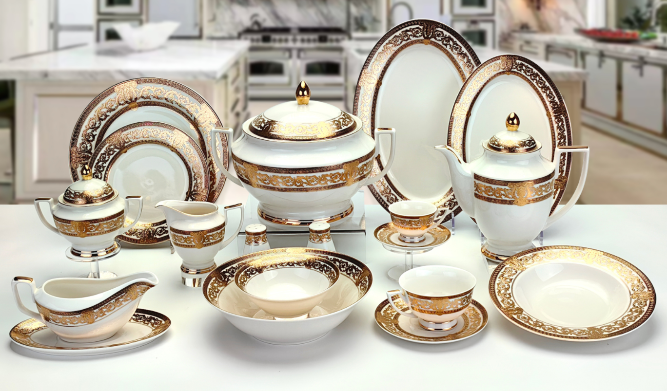 Buy cheap Dishwasher Safe Ceramic Top Dining Table Elegant Practical Ideal for Restaurants from wholesalers