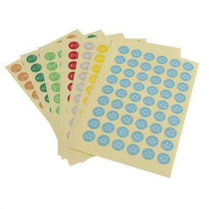 China Custom Scratch And Sniff Stickers Label Self Adhesive Sleep Aid Various Colors on sale