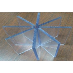 High Clarity Acrylic Sheet Transparent Acrylic 2'' 3mm Board High Hardness High