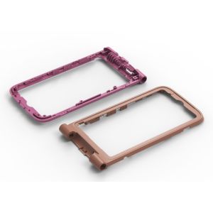 OEM / ODM ： Precision Injection Molding & Clamshell Phone Front Shell (1*1) No