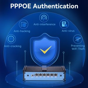 6 Intel i211 Ethernet Firewall Mini PC With Intel Pentium And Core Series