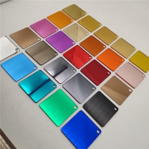 Custom Cut Acrylic Mirror Colored Extruded Plastic Mirror Panels for Signage