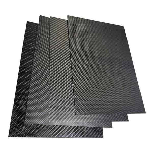 0.5mm 200x300mm 100% Pure Carbon Fiber Board Laminate Plate Panel 3K Twill Matte