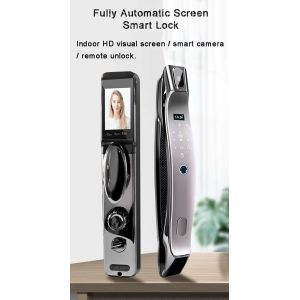 Face Recognition Digital Door Lock Automatic Smart Lock For Apartments Villa