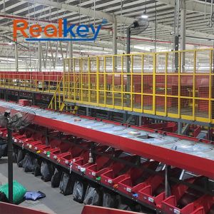 High Flexibility Safe Conveyor Sorter Systems Automated Package Sorting