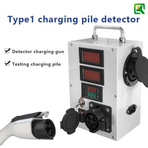 Type1/J1772 Tester 48A Max Power Charger For Energy Cars Includes Charging Gun