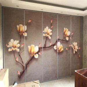 Banquet Hall Operable Demountable Modern Aluminum Profile Partition Walls