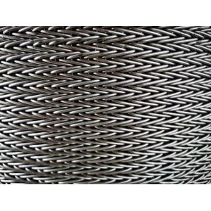 Herringbone Conveyor Wire Belt SS316 1.00mm Thickness anti oxidation