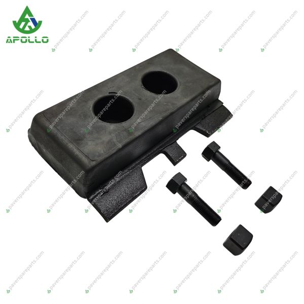 APOLLO Paver Parts Track Shoes BOMAG PAVER 309950077 RUBBER PADS for BF300C