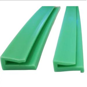 Custom UHMWPE Plastic Profile Wear Strips for Flat Plastic Strip Cutting and