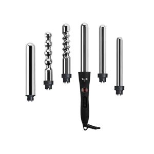 China OEM ODM 6 In 1 Curling Wand Set Instant Heating Up CB ROHS CETL Certificate on sale