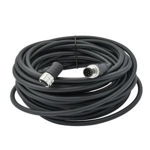 M12 Connector with 8-Pin Waterproof Molded Plug Cable Type Product